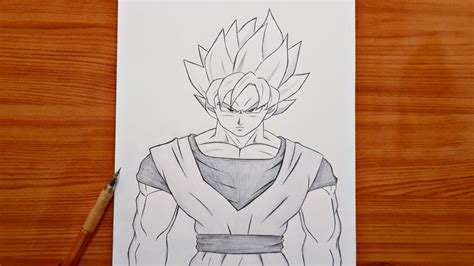 how to draw goko|goku full body drawing.